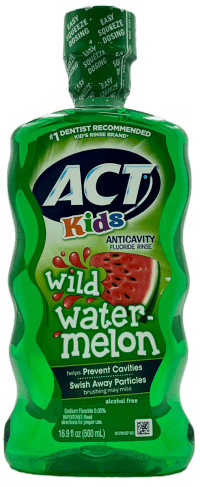 ACT Kids Anticavity Fluoride Rinse - Wild Watermelon - 16.9 FL OZ