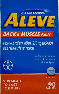 Aleve Back & Muscle Pain - 90 Tablets