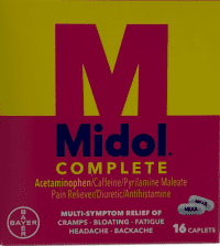 Bayer Midol Complete - 16 Caplets
