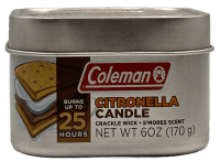 Coleman Citronella candle - S'mores Scent - 6 OZ
