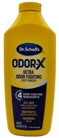 Dr. Scholl's - Odor-X Ultra Odor-Fighting Foot Powder - 6.25 OZ