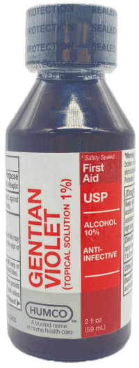 Gentian Violet Topical Solution 1% - 2 FL OZ