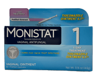 Monistat - Antifungal Vaginal Tioconazole Ointment 6.5 % - 0.16 OZ