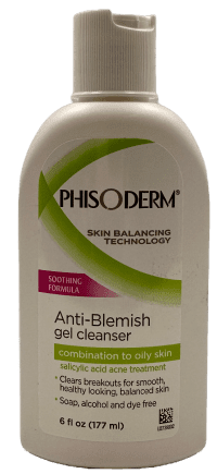 Phisoderm - Anti-Blemish Gel Cleanser - 6 FL OZ