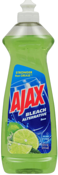 Ajax Ultra Bleach Alternative - Vinegar + Lime Dish Liquid - 14 FL OZ