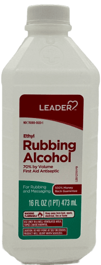 Leader Ethyl Rubbing Alcohol 70% - 16 FL OZ