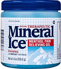 Mineral Ice - Menthol Pain Relieving Gel - 8  FL Oz.